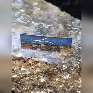 Women’s Blue Enamel Tie Clip